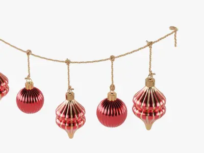  Christmas Ornament Set 03 