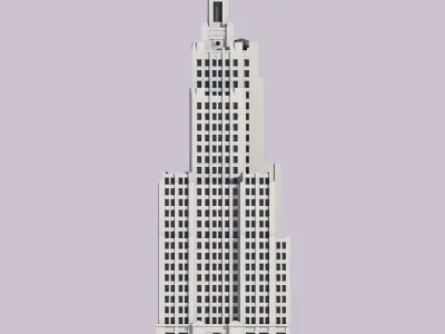 Industrial National Bank Building Free 3D print model