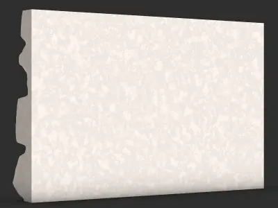 Jagged Cliff Wall Structural Asset 3D print model