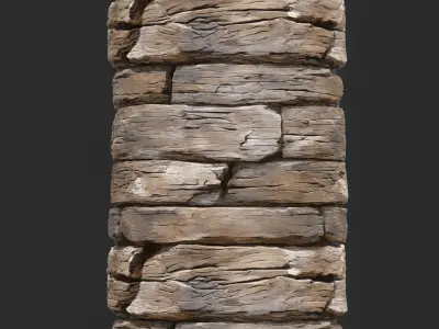 Stylized Wood Seamless Texture  Texture