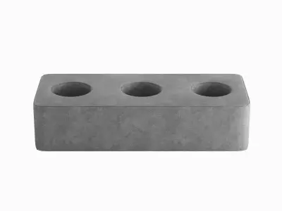 Concrete Brick B 03 Low-poly 3D model