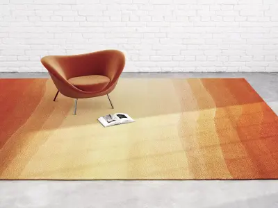 Mirage Rug 3D model