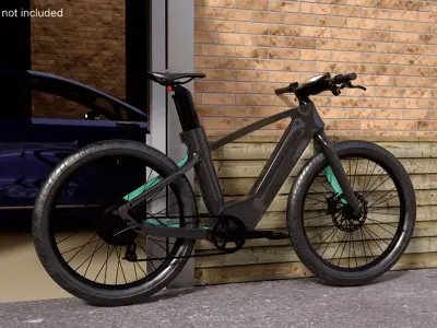  All-Road Electric Bicycle Daily Commute Black 