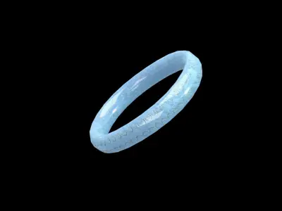 Jade Ring JBF1 Free 3D model