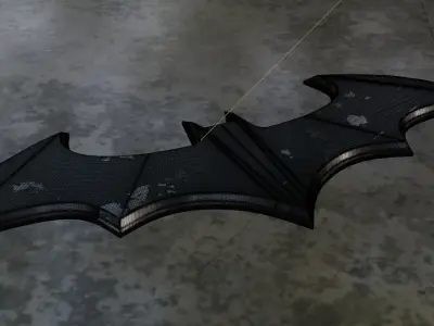 3D Batman Logo 3D model