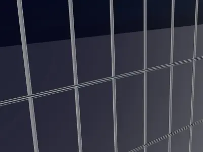 Buildings City 2 Low-poly 3D model