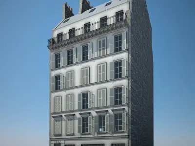 Old Building VI 3D model