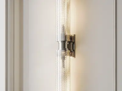 Oxon Hill 2-Light Wall Sconce 3 Colors 3D model