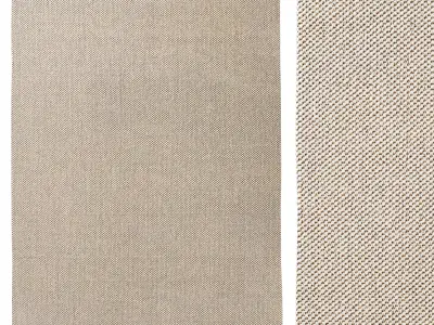  CUSTOM SERENO SISAL RUG 3D model