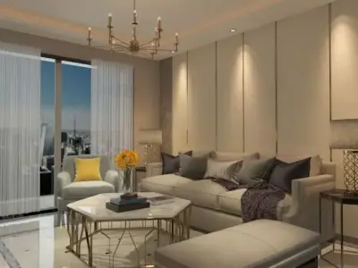 Contemporary Drawing Room 3D model