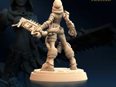 Punisher A Nude 3D print model