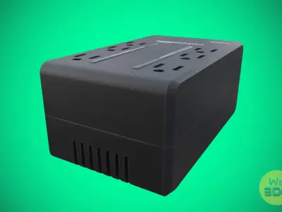 Amazon UPS - Uninterruptible Power Supply Low-poly 3D model