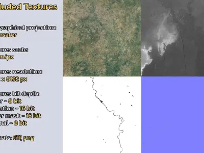 Faridabad India City Landscape 3D Model 3D model