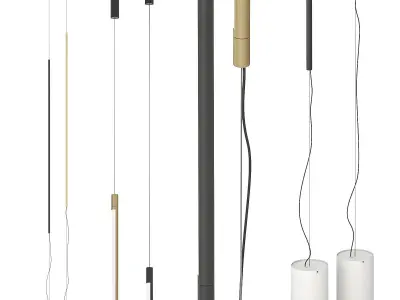Stelo 137 floor lamp 3D model