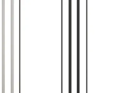 Marcel Coat Stand Floor Standing 3D model