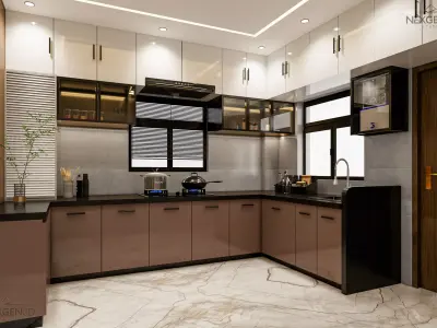 Modern Kitchen 3D model