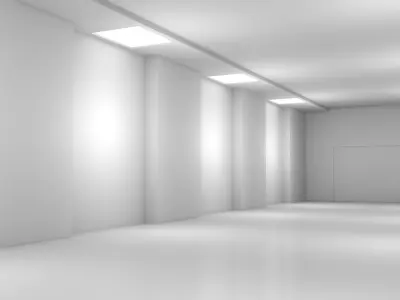 Modern Empty Tunnel 3D model
