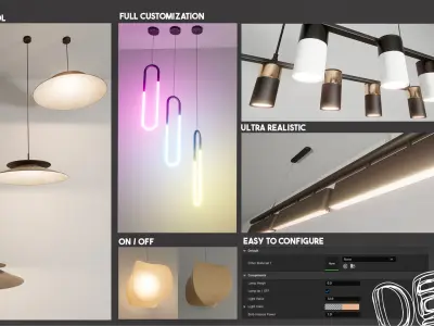 Mediterranean Lamps Vol 1 3D model