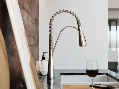 Newform YCON 64203 sink mixer 3D model