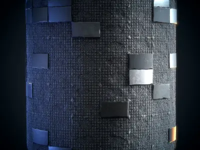 Tile Damage Stylized - VOL 03 - SBsar - Maps Texture