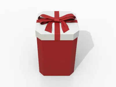 Gift Boxes - Vertical Variety with Fixed Ribbon Bow 