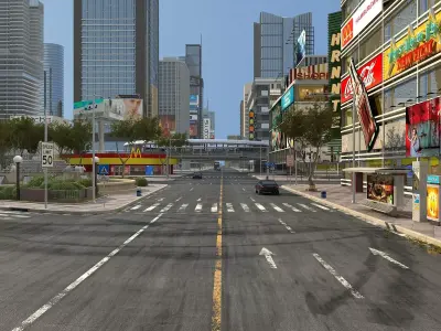 City Block 01 3D model