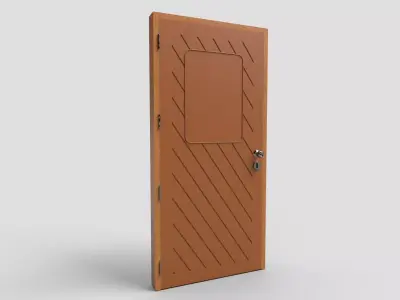 Door Design CG4A 3D model