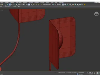 MM Lampadari Leaf 4 light Low-poly 3D model