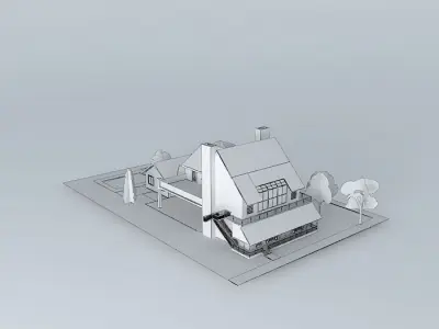 JUST A FANTASY HOUSE 3D model
