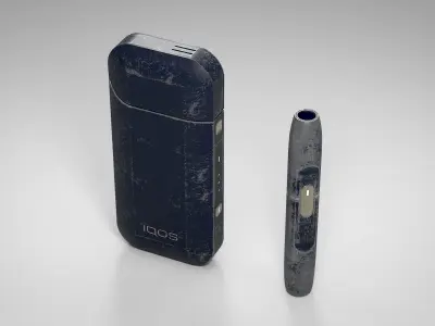IQOS Painted Grungy PBR Low-poly 3D model
