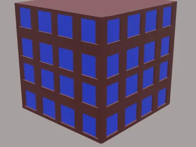 Building Low-poly 3D model 14