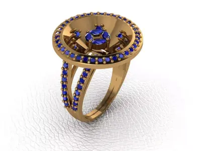 light gram ring-233 3D print model