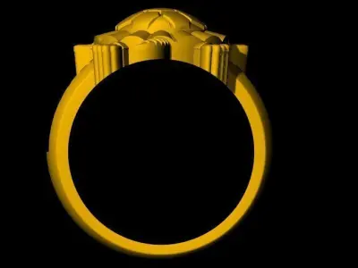 tortoise ring 3dm file 3D print model