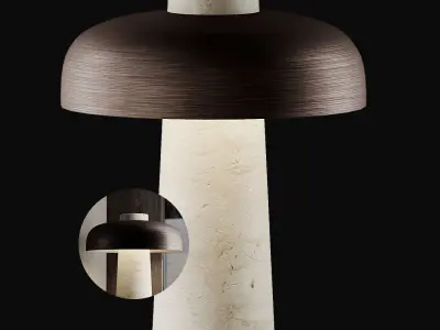 Reverse Table Lamp by MENU 3D model