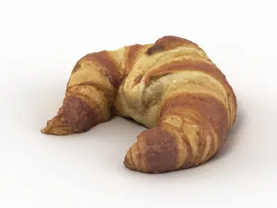 Croissant 002 3D model