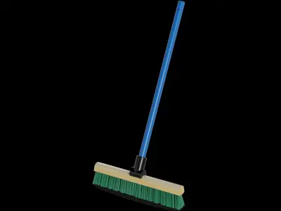 Brooms mops and window squeegees Broom 3D model