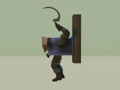  SWAT Mutant Skibidi Toilet  3D model