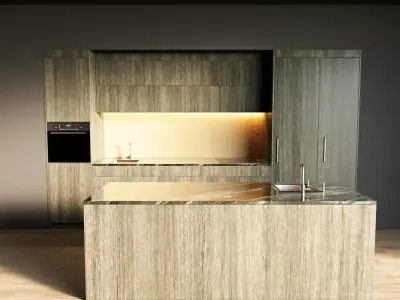 29-Kitchen5 texture 3 3D model