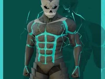 Kaiju No 8 - Hibino Kafka Animation ready Game Ready VRM ready Low-poly 3D model