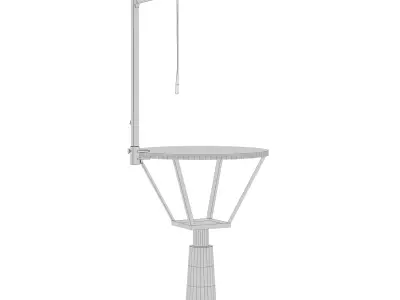 Blovi Event Hydraulic Dog Grooming Table 3D model