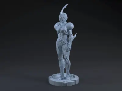 Guyver Girl Ready to print 3D print model