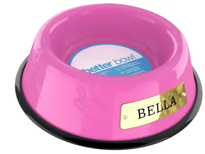 Large Bowl Cotton Candy Pink 3D model