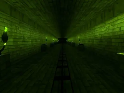 Cobra Torch Low-poly 3D model