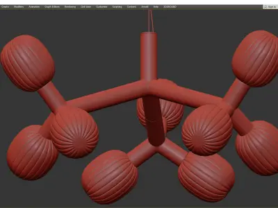 FALKMAR Low-poly 3D model