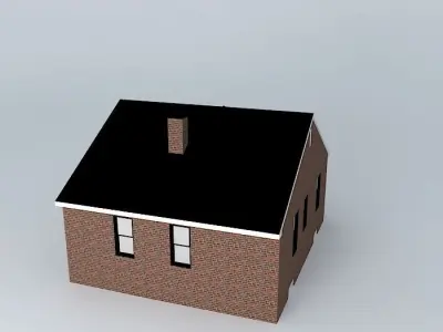 Tract House Free 3D model