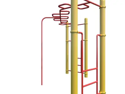 Monkey Bars-007 3D model