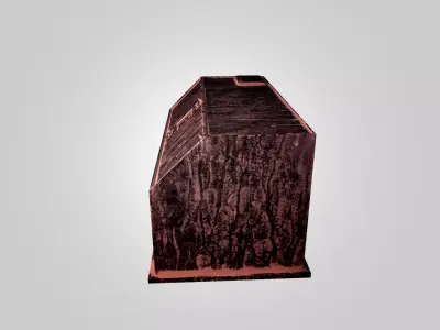 Industrial Processing Unit 3D Model - PBR Game Ready Low-poly 3D model