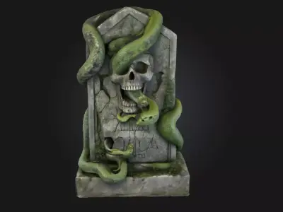 Tomb of the Serpent  Hidden Sanctuary of Ancient Mysteries 3D model