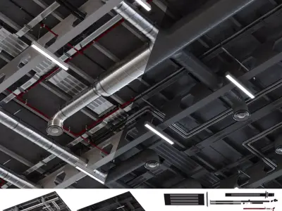 Ventilation System  3D model