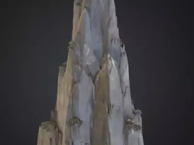 Skyspire Peaks Pack Floating Fantasy Rock Formations Texture